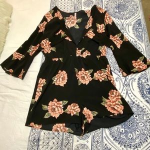 Floral Romper